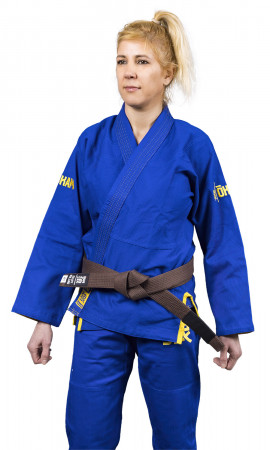 OKAMI Ladies BJJ Gi Kenshō - blau